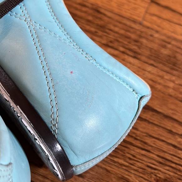 Bally Flavia Leather Sneakers, Turquoise, 7 - Picture 9 of 9